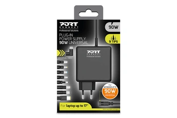 PORT DESIGNS - Alimentation Universelle 90W + USB-C - EU