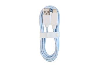 Câble USB Citroen AMI cable USB 2.0 vers USB-C Bleu