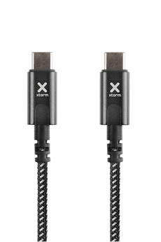 CABLE USB-C VERS USB-C PD 100 WATT 1M NOIR