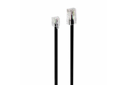 Câbles ADSL Accsup CABLE RJ11 / RJ45 5M NOIR | Darty