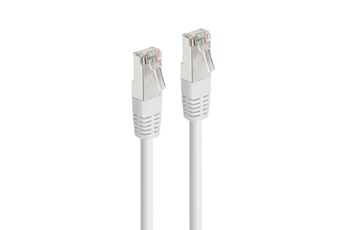 Accsup - CABLE RJ45 CAT6 DROIT 1M BLANC