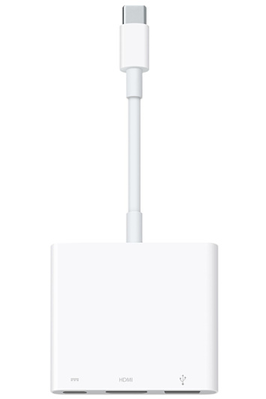 Cables USB Apple Adaptateur multiport AV numérique USB-C