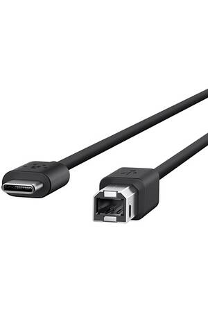 Connectique Informatique Belkin Cordon Usb C Vers Usb B Noir 1 8m Darty