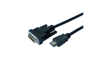 Câbles vidéo Lineaire CABLE DVI (MALE) VERS HDMI (MALE) 1,5M