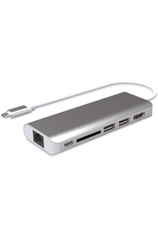 Mobility Lab - HUB USB-C 6 EN 1 ALUMINIUM