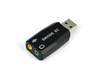 Cables USB Temium Adaptateur USB 2.0 vers 2 jack 3,5 mm (son et audio)