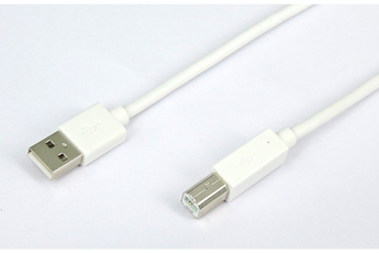 Câbles vidéo Temium Câble imprimante USB 2.0 A vers USB B - 5M