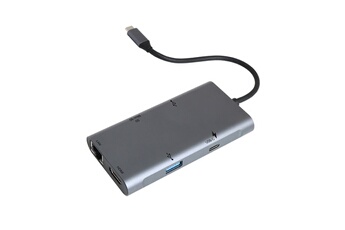 Accsup - HUB USB-C 7 EN 1 100W GRIS ANTHRACITE