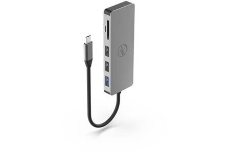 Hub USB Mobility Lab HUB USB-C MINI DOCK 7 EN 1 GRIS SIDERAL