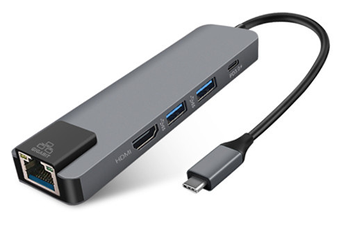 lecteur de carte SD/TF USB C Hub Ethernet/RJ45 Pour MacBook Pro/Air 3.5mm Micro ABLEWE Adaptateur Type-C Hub 11-en-1 avec USB C vers HDMI 4K,VGA 87W PD iPad Pro 2 USB3.0,2 usb2.0 Huawei P30 