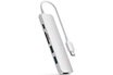 Satechi HUB USB-C 6 EN 1 CABLE ARGENT photo 3