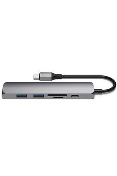 Hub USB Satechi HUB USB-C 6 EN 1 GRIS SIDERAL