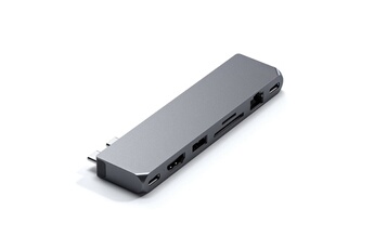 Satechi - HUB USB-C 8 EN 2 PRO HUB MAX SPACE GRAY