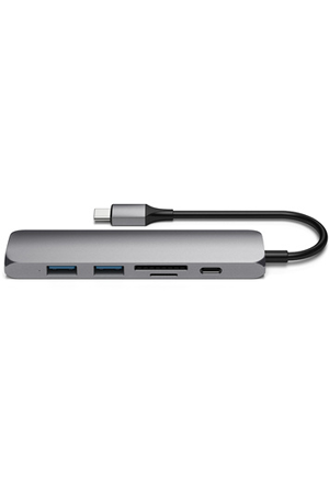 Hub USB Satechi HUB USB-C 8 EN 1 GRIS SIDERAL