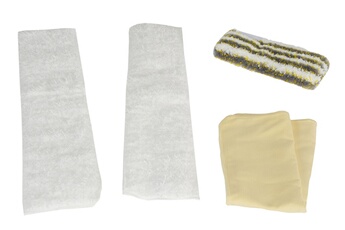 Kit serpillières et bonnettes en microfibre pour Vaporetto