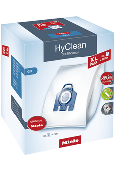 Fresh U Type Hyclean 10 sacs pour aspirateur pour Miele Poussière Sac S7000 Filtres