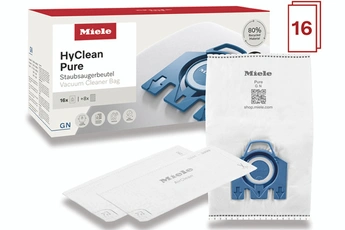 Miele - Pack XXL Hyclean Pure GN 80% matieres recyclees X16 SACS