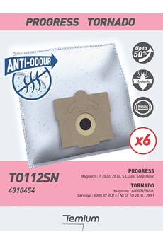 Temium - TO112SN ANTI-ODEUR 6 SACS