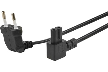 Erard - CORDON d'ALIM 2 poles a 90° / IEC c7 a 90° - 3m