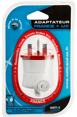 Adaptateur prise anglaise - Darty