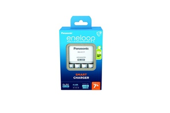 Panasonic - CHARGEUR ENELOOP SMART + 4 PILES ENELOOP AA X4 2000 MAH