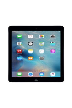 Ecran Retina de 9,7" (24,64 cm) - Résolution 2048x1536 pixels / Capacité de 32 Go - Wi-Fi + Bluetooth / Appareil photo iSight 5 Mégapixels - Enregistrement vidéo 1080p / Ultra fin : 7,5 mm d'épaisseur