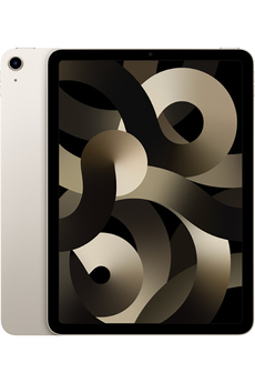 iPad Apple IPAD AIR 10,9 PUCE APPLE M1 64 GO LUMIERE STELLAIRE Wi-Fi 5EME GENERATION 2022