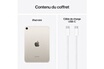 Apple Mini 8,3" 256 Go Lumière Stellaire 5G 7 ème génération 2024 photo 10