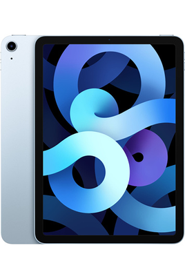 Housse bleue Apple iPad 10,9 pouces 2022 4G/5G rotative 360 degres