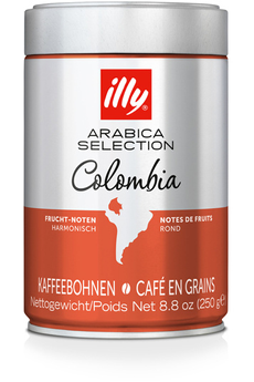 Café et thé Illy Cafe en grains illy Arabica Selection Colombie - boite de 250g