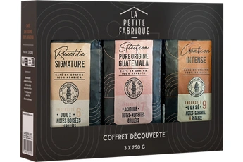 La Petite Fabrique - COFFRET DECOUVERTE GRAINS 3x250G
