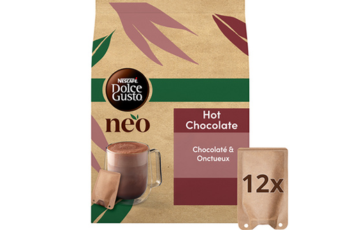 Café et thé Neo Par Dolce Gusto NEO by NESCAFE Dolce Gusto Hot Chocolate  X12 - NEO PAR NDG CHOCOLAT