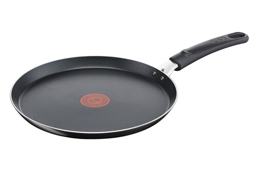 Poêle 7 Compartiments Disco Cook - Antiadhésif, Diamètre 28 Cm, Aluminium | Pour Crêpes, Fritelettes, Four, Lave-vaisselle