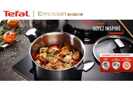 Tefal Emotion Bratpfanne aus Edelstahl (24 cm) - für 38,29 € inkl
