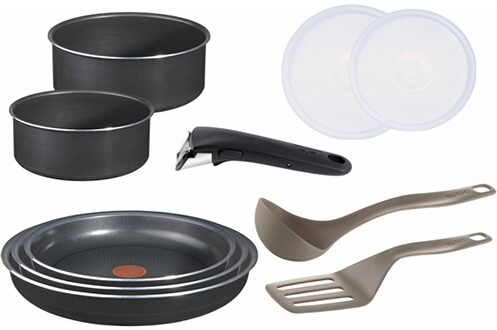 Les casseroles et poêles à poignée amovible