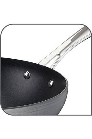 Tefal Natural On Wok 28 Cm Induction - Revêtement Mineralia+ Antiadhésif, Thermo-Signal, Fabriqué En France