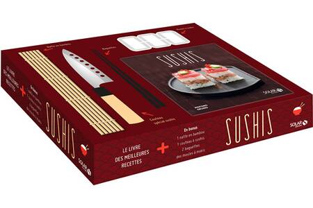 Livre De Cuisine Solar Coffret Sushis Darty