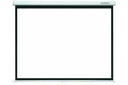 Écran De Projection Manuel Lumene PLAZZA HD 150 Cm - Toile PVC Anti-gondolement, Gain 1.0 - Fixation Murale Ou Plafond
