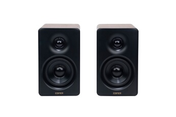Edifier - M60 - Enceintes de bureau compactes certifiee High-Res Audio - 66 Watts - Bois