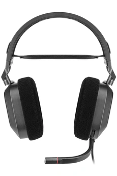 HS80 RGB USB Carbon Très bon état - Corsair reconditionné disponible sur Darty