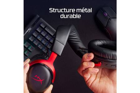 Casque Gaming HyperX Cloud Flight Pour PS4 - Sans Fil, Noir (Occasion)