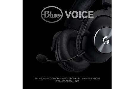 Casque PC Logitech BUNDLE Logitech G PRO X Gaming Headset filaire noir ...