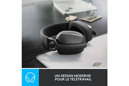 Casque PC Logitech Zone Vibe 100 Casque d''ecoute leger sans fil avec Micro anti-bruit