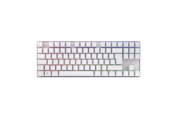 Clavier sans fil ten-key-less au design exceptionnel avec 3 modes de connexion / Le mode Gaming, extrêmement résistant aux interférences et ultra-rapide, avec une latence inférieure à 1 ms / Rétroéclairage RGB monochrome ou avec des combinaisons RGB de plus de 16 millions de couleurs / L'anti-ghosting élimine les erreurs de saisie / Touche de verrouillage de Windows pour le jeu