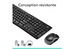 Logitech Combo Clavier et Souris Sans Fil MK270 pour Windows photo 6