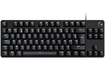 Touches en PBT : Résistant à la chaleur et à l'usure, ce clavier de gaming pour ordinateur est doté du matériau le plus durable utilisé dans la conception des touches / Switches Mécaniques Tactiles : Des performances sans compromis sont toujours à portée de main avec ce clavier de gaming filaire / Couleurs, matériaux et finitions premium : Améliorez votre configuration de gaming avec ce clavier rétroéclairé doté d'un cadre supérieur en aluminium brossé noir et d'un éclairage LED blanc / Performance anti-ghosting à 6 touches : Faites l'expérience d'une saisie fiable des touches avec ce clavier anti-ghosting par rapport aux claviers mécaniques non destinés au gaming