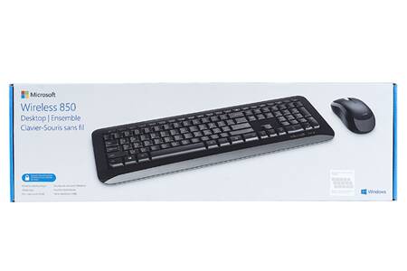 Ensemble Clavier Souris Sans Fil Microsoft Wireless 850 Desktop - Neuf Sous Emballage