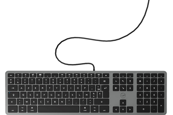 Mobility Lab Clavier DesignTouch Wired MAC FR Black -Gris Sidéral
