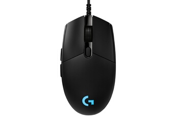 Souris gaming G PRO a été améliorée avec le nouveau capteur HERO 25K et un câble flexible à faible friction afin d'offrir une vitesse, une précision et une réactivité inégalées / Le meilleur capteur optique pour gamers au monde offre une précision inégalée et une réactivité homogène à n'importe quelle vitesse sur l'ensemble de la plage de résolution de 100 à 25 600 PPP / Système de Tension de Bouton Mécanique / LIGHTSYNC RVB: Avec 16,8 millions de couleurs disponiblesSouris gaming G PRO a été améliorée avec le nouveau capteur HERO 25K et un câble flexible à faible friction afin d'offrir une vitesse, une précision et une réactivité inégalées / Le meilleur capteur optique pour gamers au monde offre une précision inégalée et une réactivité homogène à n'importe quelle vitesse sur l'ensemble de la plage de résolution de 100 à 25 600 PPP / Système de Tension de Bouton Mécanique / LIGHTSYNC RVB: Avec 16,8 millions de couleurs disponibles