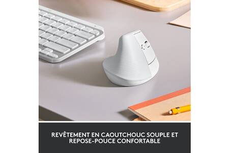 Souris Logitech Lift Ergonomique Verticale Sans Fil Silencieuse